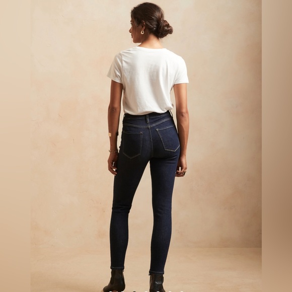 Banana Republic Dark Blue Wash Limited Edition Skinny Jeans, Women’s Sz 25 /0P. - Picture 3 of 10